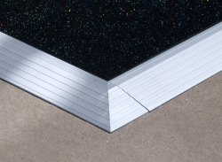DanceFloor20Corner 1746038504 Black Sparkle Dance Floor (20x20)