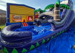 New20Waterslide 1746035128 15-Foot Purple Splash Tropical Waterslide (NEW 2025)