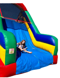 OBS20SLIDE 1740690429 40-Foot Multi-Colored Inflatable Obstacle Course