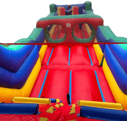 OBS2 1740690428 40-Foot Multi-Colored Inflatable Obstacle Course