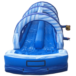 SS3 1767666973 Blue Slip (35 FT DOUBLE LANE Slip & Slide