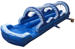 SS6 1767666974 Blue Slip (35 FT DOUBLE LANE Slip & Slide